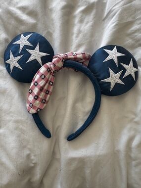 Disney Navy Blue Patriotic Star Americana mouse ears Disneyworld 2019